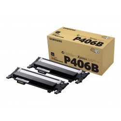 Samsung CLT-P406B - pack de 2 - original - toner