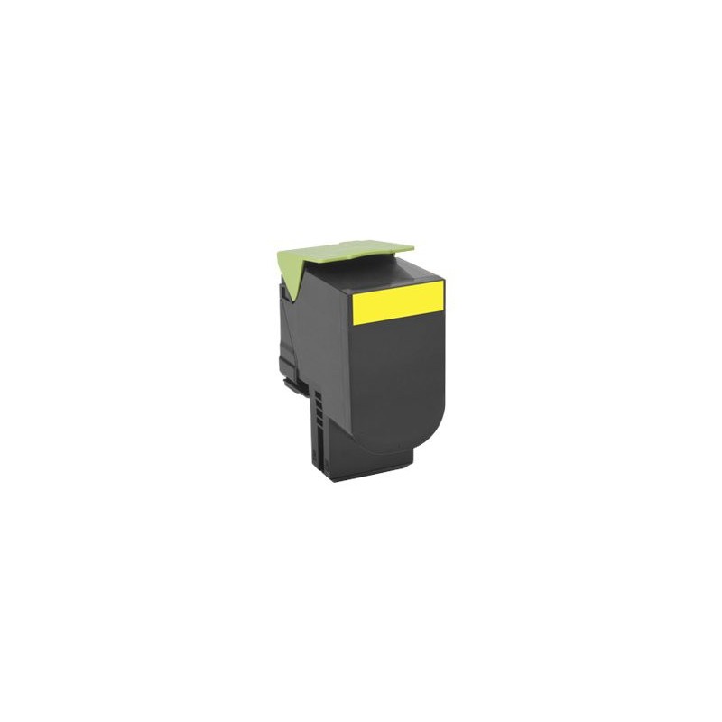 Lexmark 802Y - jaune - original - toner