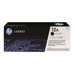 HP 12A - noire - original - toner