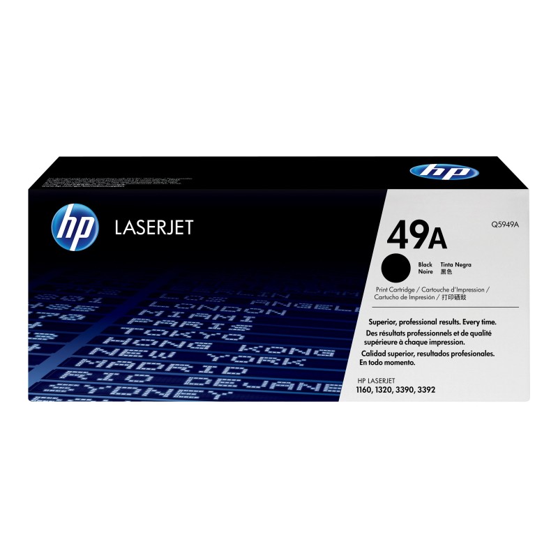 HP 49A - noire - original - toner