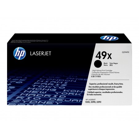 HP 49X - à rendement élevé - noire - original - toner