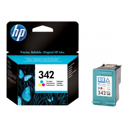 HP 342 - couleurs (cyan, magenta, jaune) - originale - cartouche d'encre