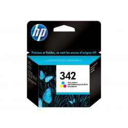 HP 342 - couleurs (cyan, magenta, jaune) - originale - cartouche d'encre