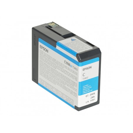 Epson T5802 - cyan - originale - cartouche d'encre