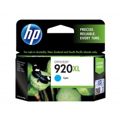 HP 920XL - à rendement élevé - cyan - originale - cartouche d'encre