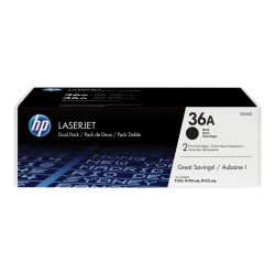 HP 36A - Pack de 2 - noire - original - toner