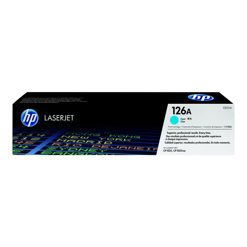 HP 126A - cyan - original - toner