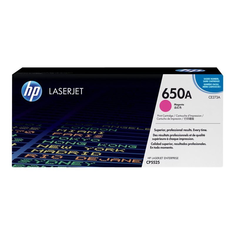 HP 650A - magenta - original - toner