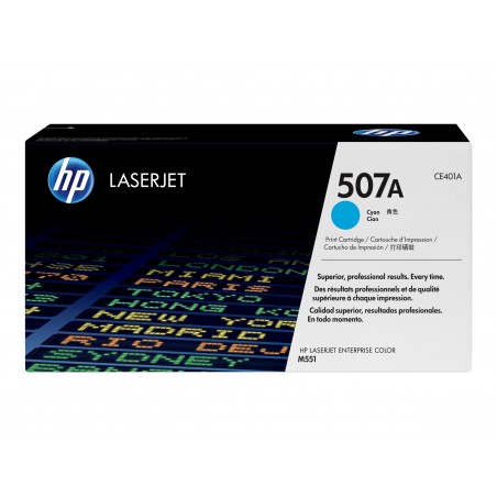 HP 507A - cyan - original - toner