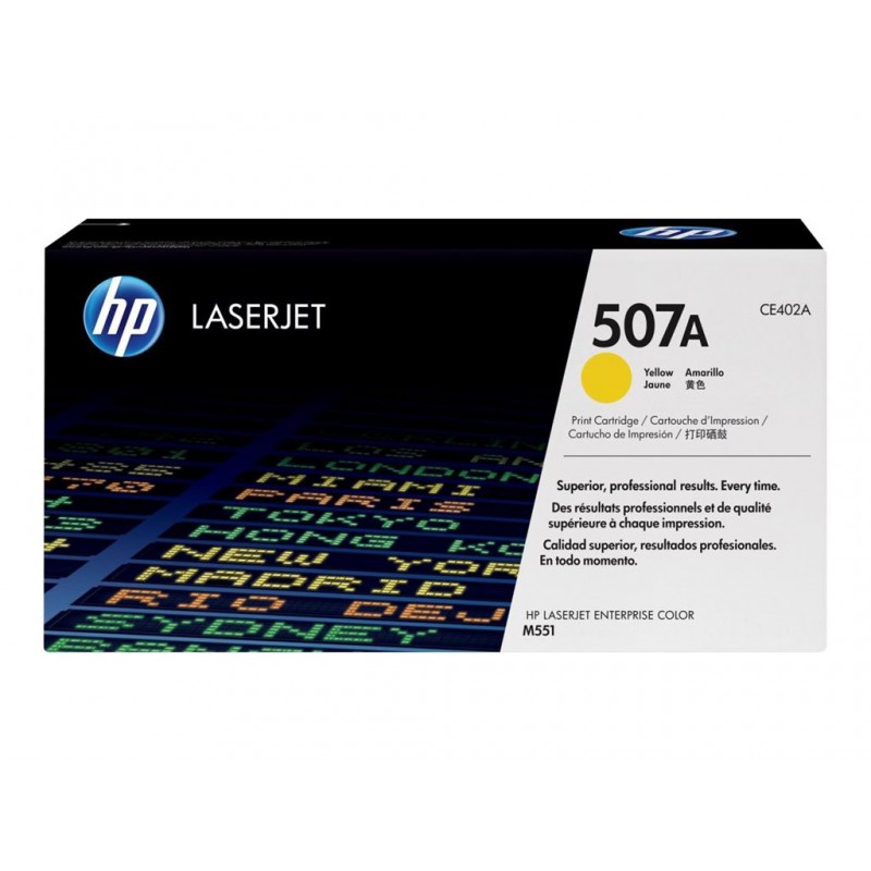 HP 507A - jaune - original - toner