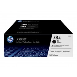 HP 78A - Pack de 2 - noire - original - toner