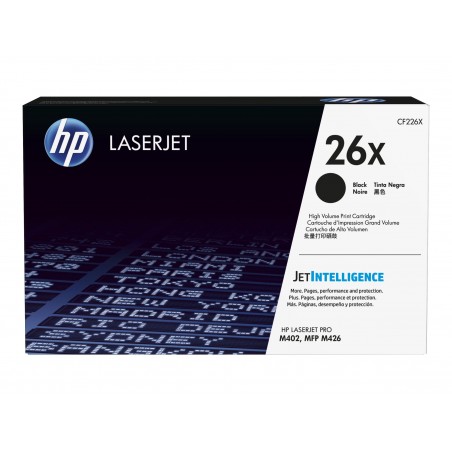 HP 26X - à rendement élevé - noire - original - toner