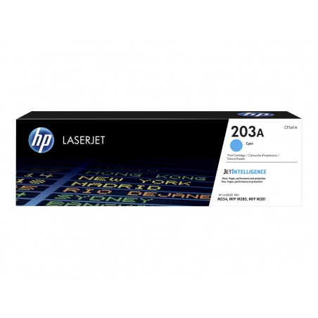 HP 203A - cyan - originale - LaserJet - cartouche de toner (CF541A)