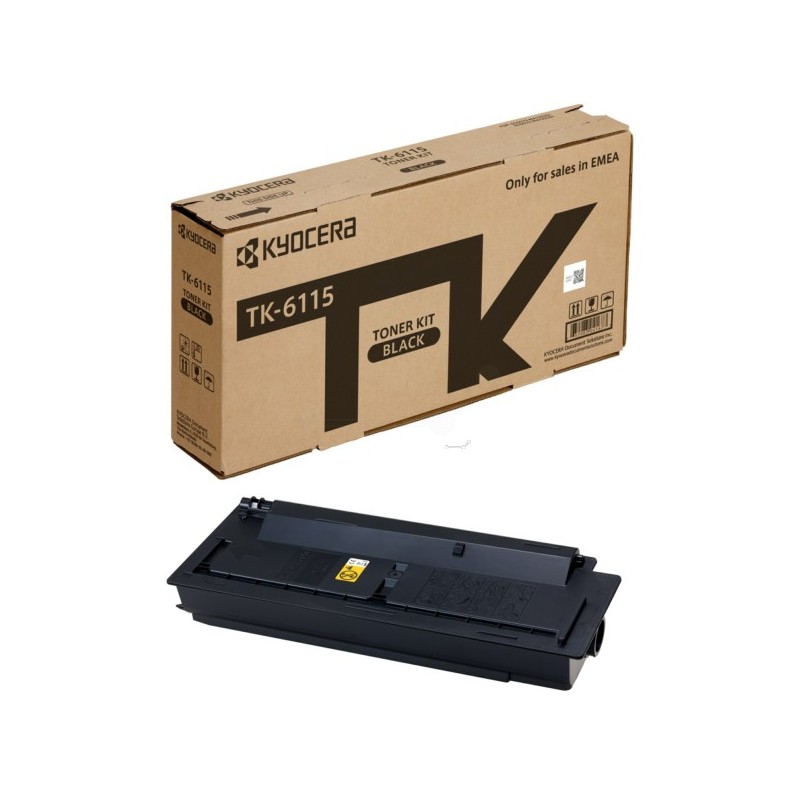 Original Kyocera 1T02P10NL0 / TK6115 Toner noir