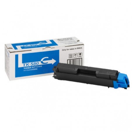 Original Kyocera 1T02KTCNL0 / TK580C Toner cyan