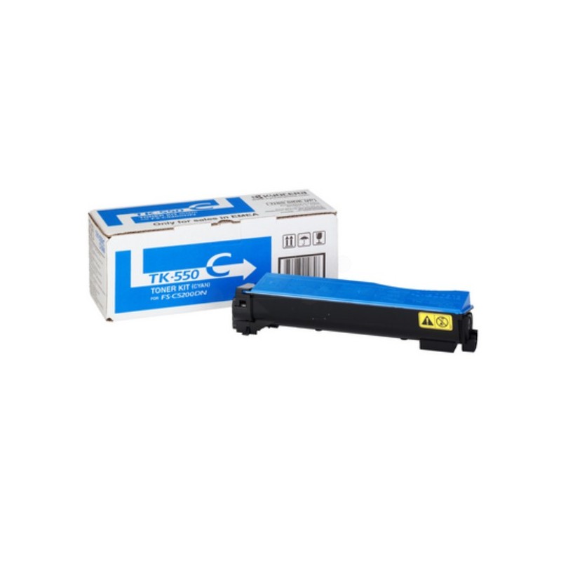 Original Kyocera 1T02HMCEU0 / TK550C Toner cyan