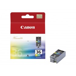 Canon CLI-36 - couleurs (cyan, magenta, jaune) - original - cartouche d'encre