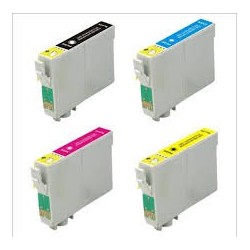 Cartouche d'encre équivalent à Epson T1295 Multipack Pack de 4 Noir, Jaune, Cyan, Magenta