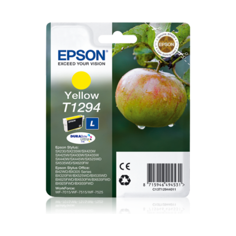 Epson T1294 Pomme - jaune - originale - cartouche d'encre