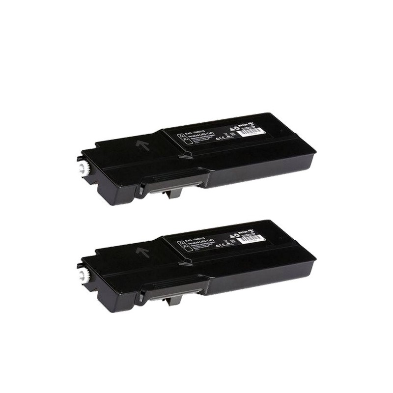 Toner équivalent à Xerox 106R03516 Pack de 2 Noir