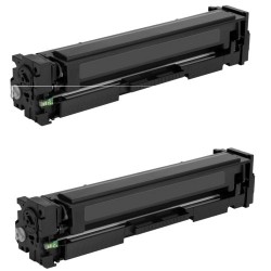 Toner équivalent à HP 201X Pack de 2 Noir