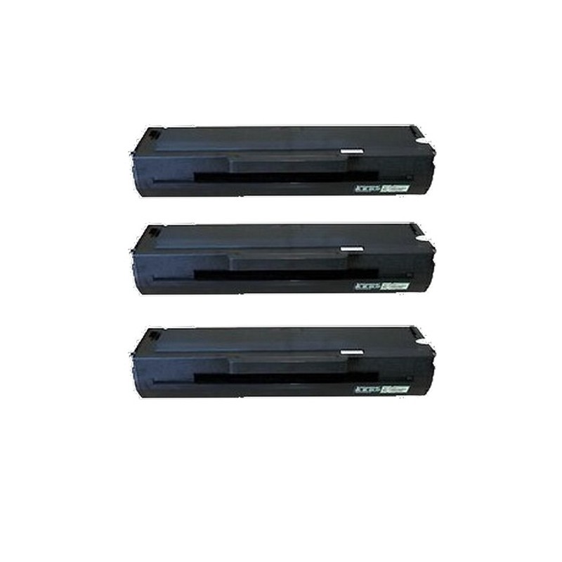 Toner équivalent à Samsung MLT-D1042S Pack de 3 Noir