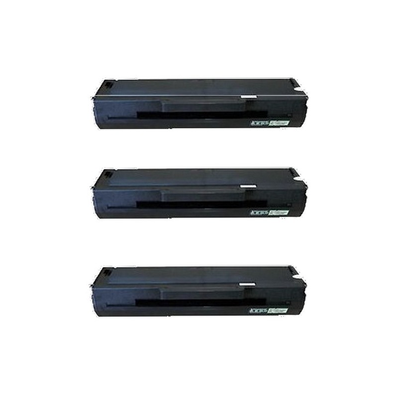 Toner équivalent à Samsung MLT-D1042X Pack de 3 Noir