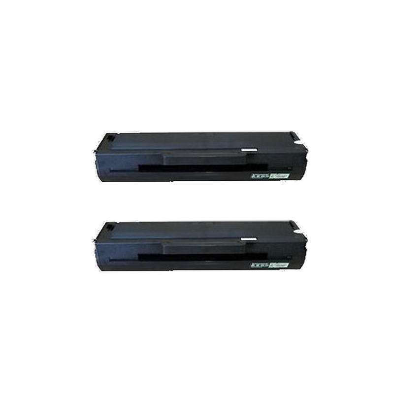 Toner équivalent à Samsung MLT-D1042X Pack de 2 Noir