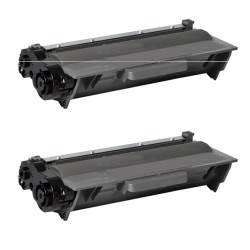 Toner équivalent à Brother TN3430 Pack de 2 Noir