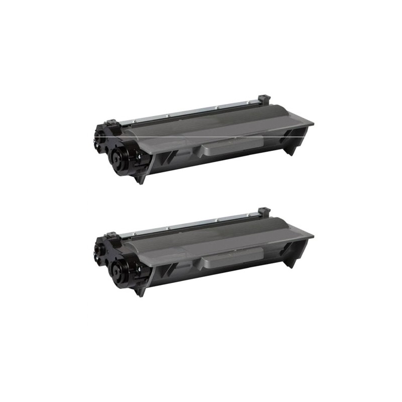 Toner équivalent à Brother TN3430 Pack de 2 Noir