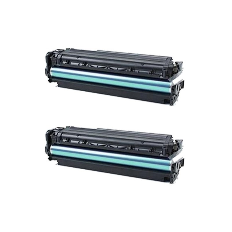 Toner équivalent à HP 312X Pack de 2 Noir