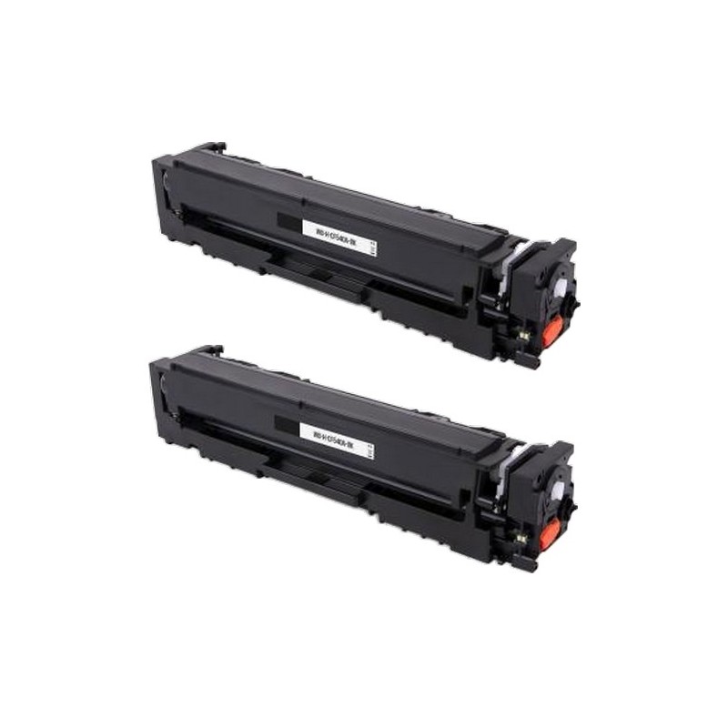 Toner équivalent à HP 203A Pack de 2 Noir