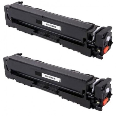 Toner équivalent à HP 203A Pack de 2 Noir