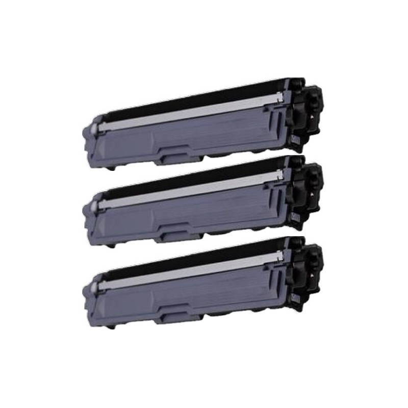 Toner équivalent à Brother TN243BK Pack de 3 Noir