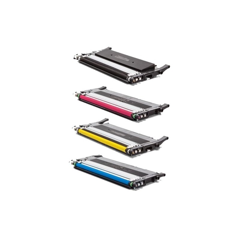 Toner équivalent à HP 117A Pack de 4 4 Couleurs - Avec puce