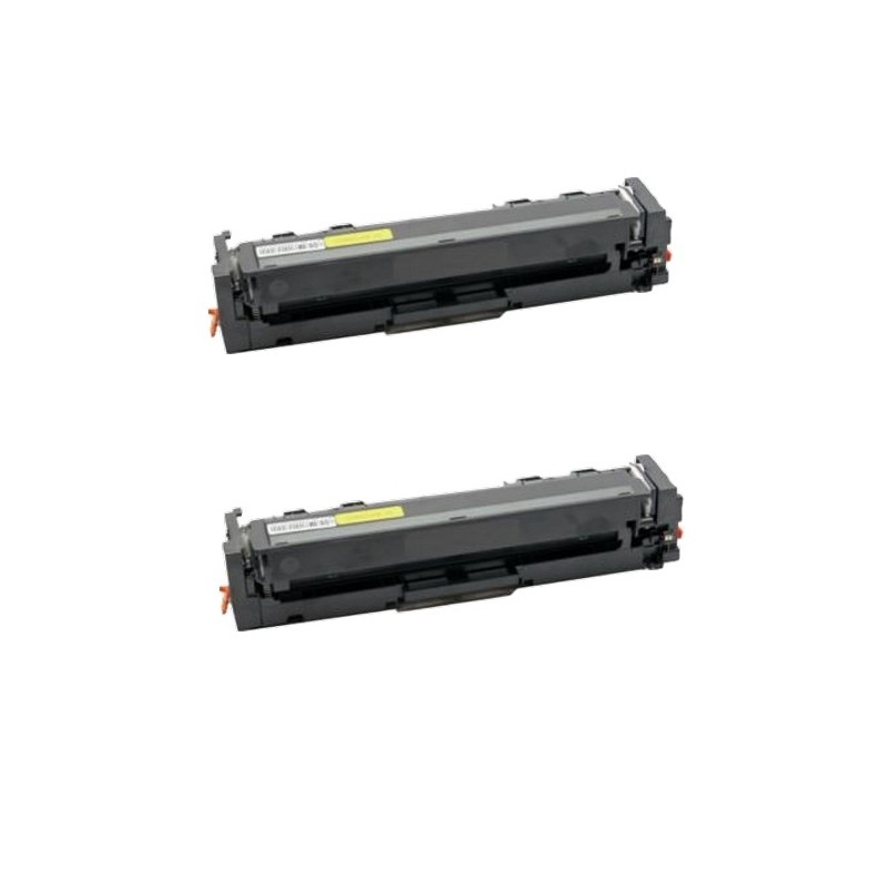 Compatible HP 207A W2210A Pack de 2 Cartouches de Toner Noir HP Color Laserjet Pro MFP M283fdw M255dw M282nw M283fdn AVEC PUCE