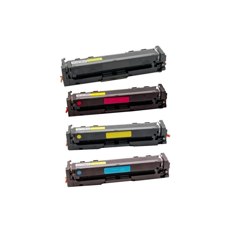 Pack de 4 toners HP 207A compatible