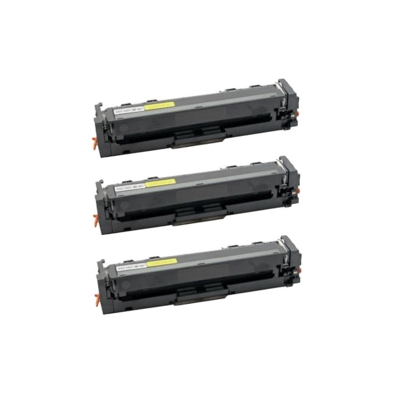 Toner équivalent à HP 216A Pack de 3 Noir - Avec puce