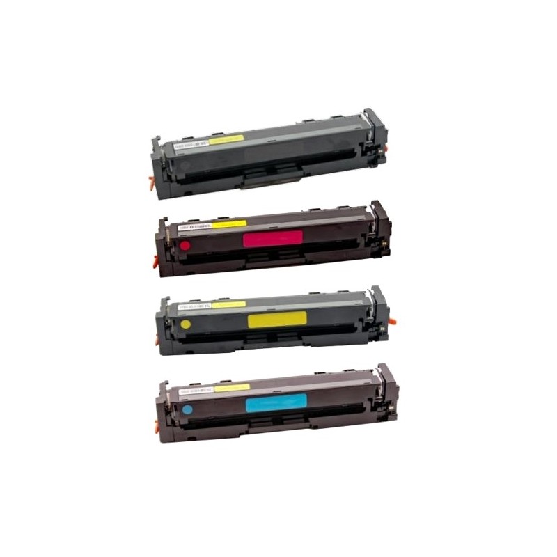 Toner équivalent à HP 216A Pack de 4 4 Couleurs - Avec puce