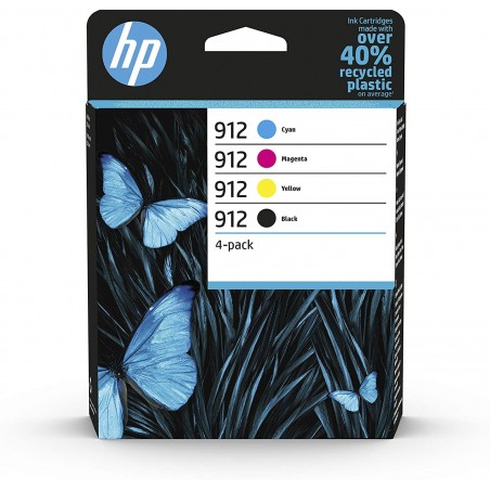 Pack de 4 cartouches HP 6ZC74AE