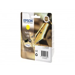 Epson T16 Stylo Plume - jaune - originale - cartouche d'encre