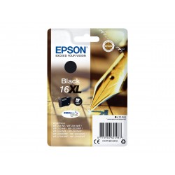 Epson T16XL Stylo Plume - à rendement élevé - noire - originale - cartouche d'encre