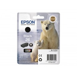 Epson T26 Ours Polaire - noire - originale - cartouche d'encre