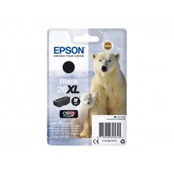 Epson T26XL Ours Polaire - à rendement élevé - noire - originale - cartouche d'encre