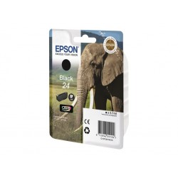 Epson T24 Elephant - noire - originale - cartouche d'encre