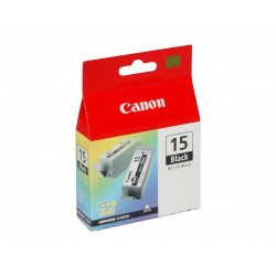 Canon BCI-15 - Pack de 2 - noire - originale - cartouche d'encre