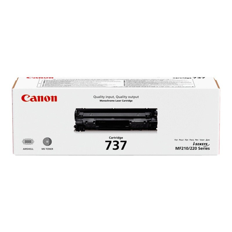 Canon 737 - noire - original - toner