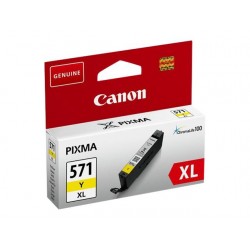 Canon CLI-571XL - à rendement élevé - jaune - originale - cartouche d'encre