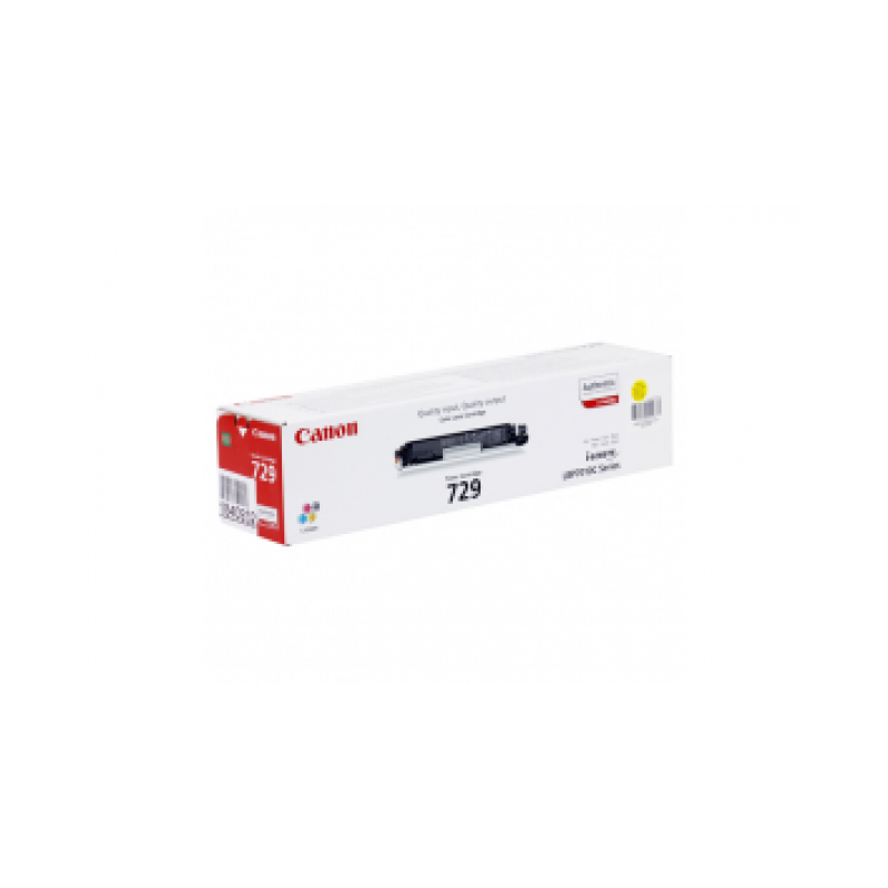 Canon 729 Y - jaune - originale - cartouche de toner