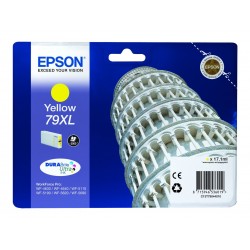 Epson T79XL Tour de Pise - à rendement élevé - jaune - originale - cartouche d'encre